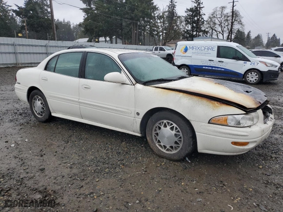 2002 Buick LeSabre Custom with VIN 1G4HP54K824186370, listed as a Copart auction lot 50395435 with 0 miles and Salvage Title. Bid and sale history available at carsss.com. Image 4.
