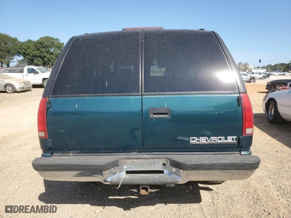 1998 Chevrolet Tahoe with VIN 1GNEK13R2WJ347601, listed as a Copart auction lot 75742084 with 202,287 mi miles and Salvage Title. Bid and sale history available at carsss.com. Image 6.