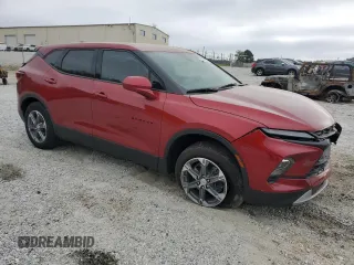 2023 Chevrolet Blazer LT с VIN 3GNKBCR43PS180059, выставлен на аукционе Copart как лот 51939655 с пробегом 15 036 миль миль и Списание • Salvage title. История ставок и продаж доступна на DreamBid. Изображение 4.