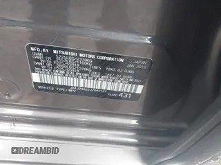 2018 Mitsubishi Outlander SEL with VIN JA4J24A52JZ042127, listed as a IAAI auction lot 42160276 with 106,789 mi miles and . Bid and sale history available at DreamBid. Image 9.
