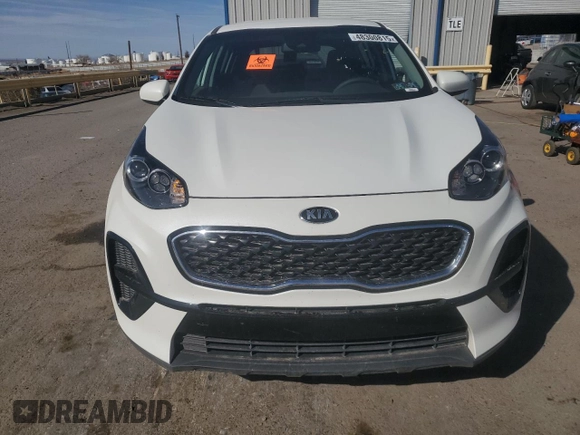 2022 Kia Sportage LX with VIN KNDPM3AC3N7017175, listed as a Copart auction lot 48300815 with 59,478 mi miles and Salvage Title. Bid and sale history available at carsss.com. Image 5.