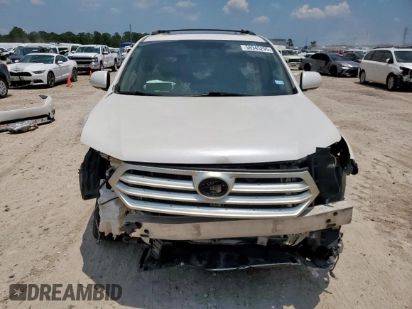 2012 Toyota Highlander Limited with VIN 5TDYK3EH7CS066902, listed as a Copart auction lot 58945295 with 162,859 mi miles and Salvage title. Bid and sale history available at DreamBid. Image 5.