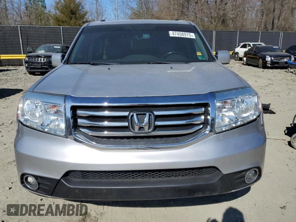 2013 Honda Pilot EX-L with VIN 5FNYF4H50DB502958, listed as a Copart auction lot 47458975 with 112,827 mi miles and Salvage Title. Bid and sale history available at carsss.com. Image 5.