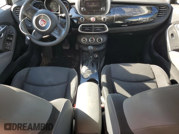2016 FIAT 500X Pop with VIN ZFBCFXAT7GP484606, listed as a Copart auction lot 75854824 with 62,509 mi miles and Salvage title. Bid and sale history available at DreamBid. Image 8.