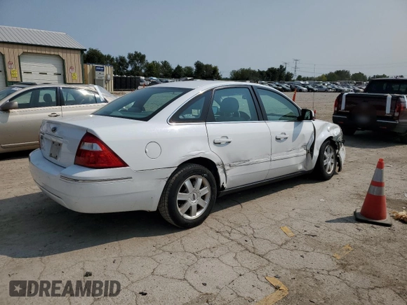 2005 Ford Five Hundred SE with VIN 1FAFP23195G166415, listed as a Copart auction lot 70829644 with 107,958 mi miles and Salvage Title. Bid and sale history available at carsss.com. Image 3.
