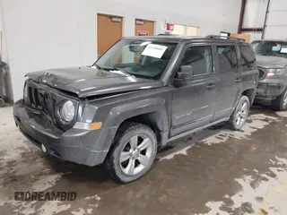 2016 Jeep Patriot High Altitude Edition with VIN 1C4NJRFB0GD632774, listed as a IAAI auction lot 41149683 with 96,495 mi miles. Bid and sale history available at carsss.com. Image 17.
