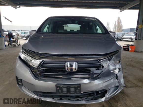 2022 Honda Odyssey EX-L с VIN 5FNRL6H79NB040847, выставлен на аукционе Copart как лот 48976685 с пробегом 62 045 миль миль и Списание • Salvage title. История ставок и продаж доступна на DreamBid. Изображение 5.