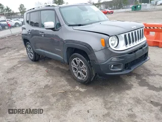 2018 Jeep Renegade Limited with VIN ZACCJBDB4JPH11505, listed as a IAAI auction lot 41749500 with 75,494 mi miles and . Bid and sale history available at DreamBid. Image 1.