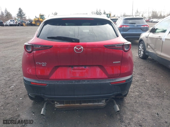2022 Mazda CX-30 2.5 S Carbon Edition with VIN 3MVDMBCL1NM430582, listed as a IAAI auction lot 41825117 with 74,181 mi miles. Bid and sale history available at carsss.com. Image 15.