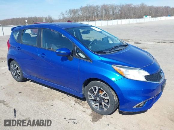 2015 Nissan Note SV with VIN 3N1CE2CP5FL385671, listed as a IAAI auction lot 41808732 with 99,218 mi miles and . Bid and sale history available at DreamBid. Image 1.
