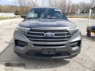 2020 Ford Explorer XLT with VIN 1FMSK8DH4LGB09859, listed as a Copart auction lot 50464775 with 42,541 mi miles and Salvage Title. Bid and sale history available at carsss.com. Image 5.