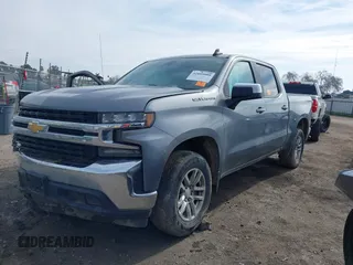 2020 Chevrolet Silverado 1500 LT with VIN 3GCPWCED4LG281018, listed as a IAAI auction lot 41605889 with 91,191 mi miles. Bid and sale history available at carsss.com. Image 14.