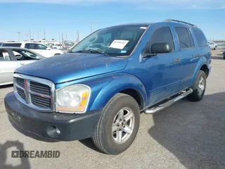 2004 Dodge Durango with VIN 1D8HD48D24F150055, listed as a IAAI auction lot 41938344 with 114,081 mi miles and . Bid and sale history available at DreamBid. Image 2.