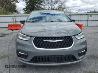 2022 Chrysler Pacifica Touring L with VIN 2C4RC1BG7NR154314, listed as a Copart auction lot 53502335 with 77,511 mi miles and Salvage Title. Bid and sale history available at DreamBid. Image 5.