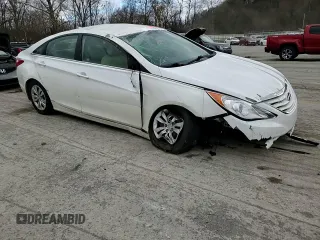 2013 Hyundai Sonata GLS with VIN 5NPEB4AC4DH572472, listed as a Copart auction lot 80131574 with 192,927 mi miles and Salvage Title. Bid and sale history available at carsss.com. Image 10.