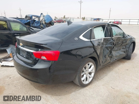 2017 Chevrolet Impala LT with VIN 2G1105S3XH9188531, listed as a IAAI auction lot 41824206 with 98,552 mi miles and . Bid and sale history available at DreamBid. Image 4.