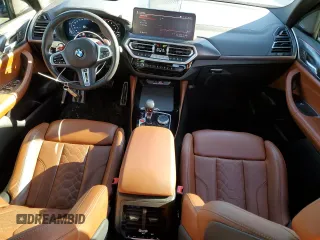 2024 BMW X3 M with VIN 5YM13EC03R9T47004, listed as a Copart auction lot 88095575 with 22,309 mi miles and Salvage Title. Bid and sale history available at carsss.com. Image 8.