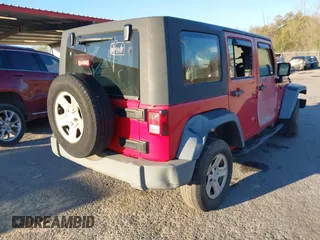 2009 Jeep Wrangler Unlimited X with VIN 1J4GZ39179L763057, listed as a IAAI auction lot 41829248 with 151,018 mi miles. Bid and sale history available at carsss.com. Image 4.