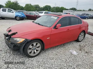2006 BMW 3 Series 330xi with VIN WBAVD33516KV65466, listed as a Copart auction lot 59200185 with 91,539 mi miles and Salvage title. Bid and sale history available at DreamBid. Image 1.