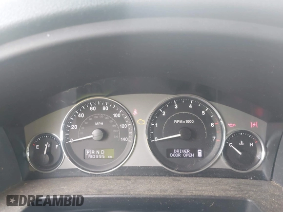 2008 Jeep Commander Limited with VIN 1J8HG58238C198514, listed as a IAAI auction lot 42131474 with 190,995 mi miles. Bid and sale history available at carsss.com. Image 7.