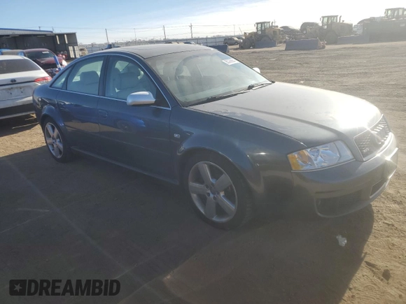 2003 Audi RS 6 z VIN WUAPV54B73N905368, wystawiony jako Copart lot #85366564 z przebiegiem 125 339 mil mil oraz Tytuł czysty. Historia ofert i sprzedaży dostępna na DreamBid. Obrazek 4.