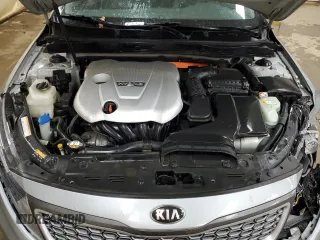 2014 Kia Optima Hybrid EX with VIN KNAGN4AD3E5073721, listed as a Copart auction lot 80131124 with 159,461 mi miles and Salvage Title. Bid and sale history available at carsss.com. Image 11.