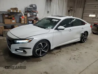 2020 Honda Accord Sport with VIN 1HGCV2F36LA031555, listed as a Copart auction lot 56175395 with 205,182 mi miles and Salvage title. Bid and sale history available at DreamBid. Image 1.