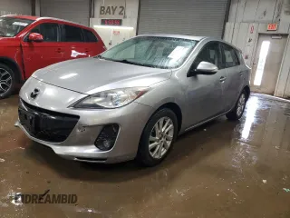 2013 Mazda 3 i Grand Touring with VIN JM1BL1M72D1776496, listed as a Copart auction lot 50216475 with 107,633 mi miles and Salvage title. Bid and sale history available at DreamBid. Image 1.