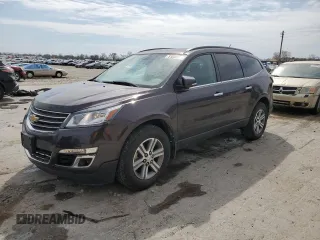 2015 Chevrolet Traverse LT with VIN 1GNKVGKDXFJ365993, listed as a Copart auction lot 51039925 with 172,386 mi miles and Salvage Title. Bid and sale history available at DreamBid. Image 1.
