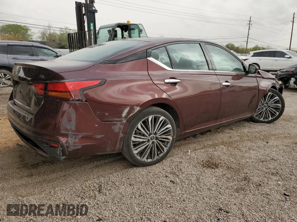 2023 Nissan Altima SL with VIN 1N4BL4EV9PN335580, listed as a Copart auction lot 49721865 with 50,964 mi miles and Non Repairable. Bid and sale history available at DreamBid. Image 3.