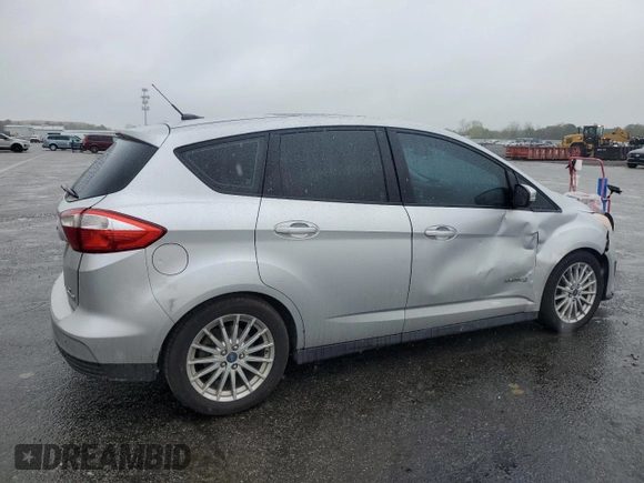 2013 Ford C-Max SE with VIN 1FADP5AU1DL500772, listed as a Copart auction lot 55602925 with 118,051 mi miles and Salvage Title. Bid and sale history available at DreamBid. Image 3.