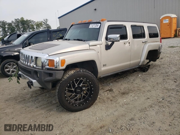 2006 Hummer H3 with VIN 5GTDN136868327399, listed as a Copart auction lot 71271254 with 182,911 mi miles and Salvage Title. Bid and sale history available at carsss.com. Image 1.