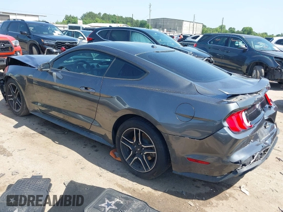 2019 Ford Mustang EcoBoost z VIN 1FA6P8TH1K5118026, wystawiony jako IAAI lot #42204167 z przebiegiem 66 425 mil mil oraz . Historia ofert i sprzedaży dostępna na DreamBid. Obrazek 3.