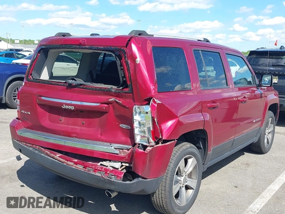 2017 Jeep Patriot High Altitude with VIN 1C4NJRFB6HD151798, listed as a IAAI auction lot 42204462 with 123,056 mi miles and . Bid and sale history available at DreamBid. Image 4.