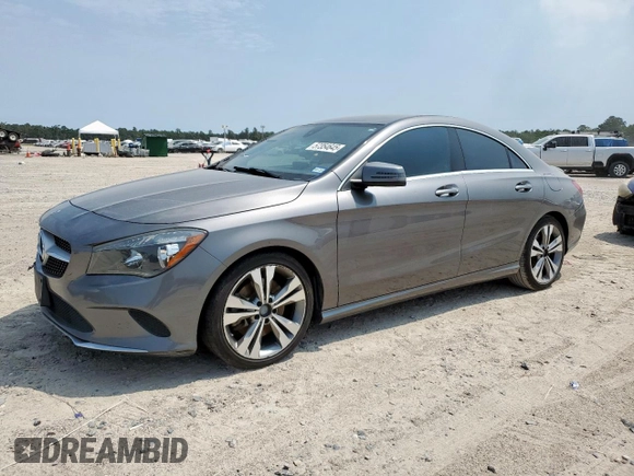 2019 Mercedes-Benz CLA 250 with VIN WDDSJ4EB4KN776778, listed as a Copart auction lot 57354645 with 124,800 mi miles and Salvage title. Bid and sale history available at DreamBid. Image 1.