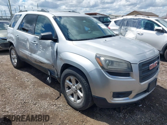 2015 GMC Acadia SLE with VIN 1GKKRNED3FJ243011, listed as a IAAI auction lot 40208126 with 115,349 mi miles and . Bid and sale history available at DreamBid. Image 1.