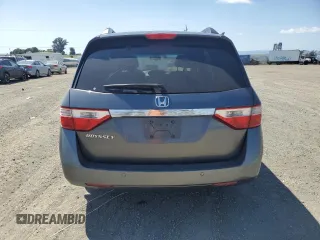 2012 Honda Odyssey LX with VIN 5FNRL5H28CB019953, listed as a Copart auction lot 54586855 with 151,460 mi miles and Salvage Title. Bid and sale history available at carsss.com. Image 6.