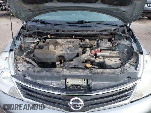 2011 Nissan Versa 1.8 S with VIN 3N1BC1AP9BL444391, listed as a IAAI auction lot 41745130 with 191,168 mi miles. Bid and sale history available at carsss.com. Image 10.