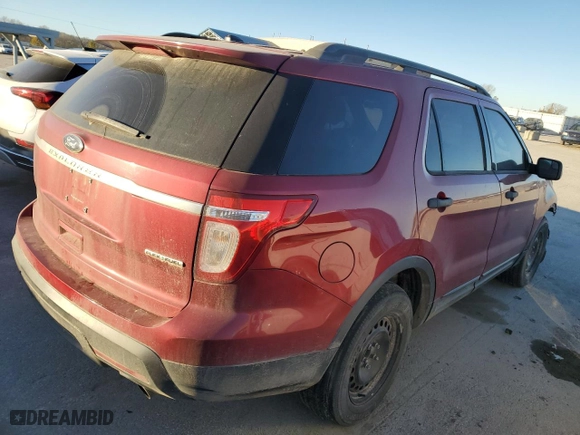 2013 Ford Explorer with VIN 1FM5K7B8XDGC05684, listed as a Copart auction lot 81840514 with 206,600 mi miles and Salvage Title. Bid and sale history available at carsss.com. Image 3.