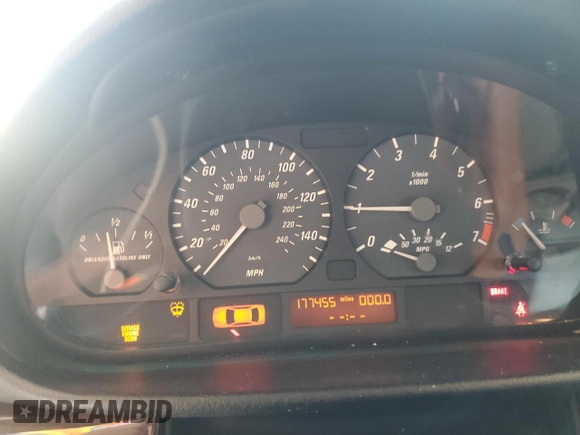 2005 BMW 3 Series 325Ci with VIN WBABD33425JY99519, listed as a Copart auction lot 71006334 with 177,455 mi miles and Salvage Title. Bid and sale history available at carsss.com. Image 9.