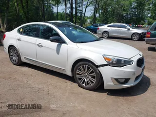 2015 Kia Cadenza Premium z VIN KNALN4D74F5177320, wystawiony jako IAAI lot #42500422 z przebiegiem 180 479 mil mil oraz . Historia ofert i sprzedaży dostępna na DreamBid. Obrazek 1.