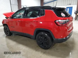 2020 Jeep Compass Latitude with VIN 3C4NJDBB2LT116591, listed as a Copart auction lot 52180045 with 138,531 mi miles and Salvage Title. Bid and sale history available at DreamBid. Image 2.