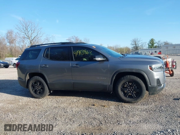 2021 GMC Acadia AT4 with VIN 1GKKNLLS4MZ166651, listed as a IAAI auction lot 41983963 with 44,727 mi miles and . Bid and sale history available at carsss.com. Image 14.