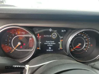 2018 Jeep Wrangler Unlimited Sport с VIN 1C4HJXDG1JW151623, выставлен на аукционе Copart как лот 53703055 с пробегом 54 186 миль миль и Списание • Salvage title. История ставок и продаж доступна на DreamBid. Изображение 9.