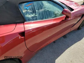 2014 Chevrolet Corvette 3LT with VIN 1G1YF3D77E5114705, listed as a Copart auction lot 75077984 with 0 mi miles and Salvage Title. Bid and sale history available at carsss.com. Image 12.