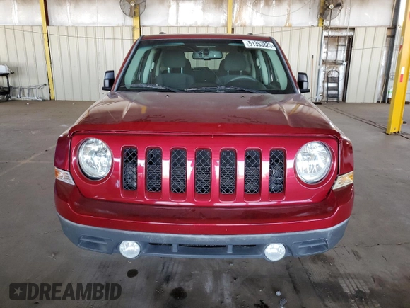 2016 Jeep Patriot Sport with VIN 1C4NJPBB1GD569940, listed as a Copart auction lot 51353825 with 95,302 mi miles and Salvage Title. Bid and sale history available at carsss.com. Image 5.