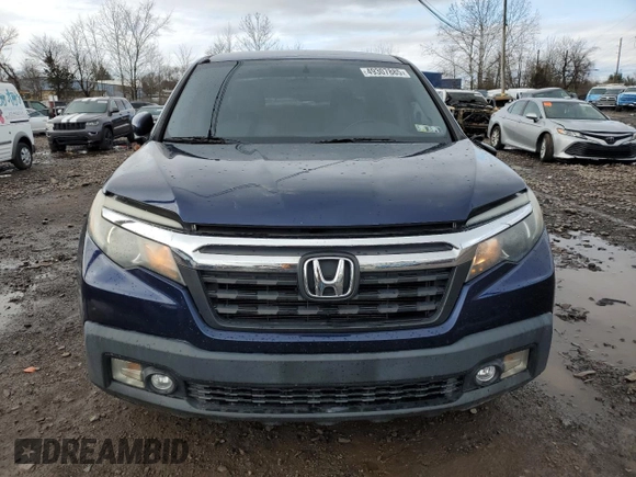 2017 Honda Ridgeline RTL with VIN 5FPYK3F57HB011597, listed as a Copart auction lot 49307885 with 140,157 mi miles and Salvage title. Bid and sale history available at DreamBid. Image 5.