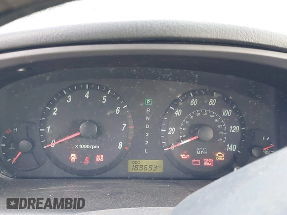 2005 Hyundai Elantra GLS with VIN KMHDN56D25U177803, listed as a IAAI auction lot 41737872 with 189,693 mi miles and . Bid and sale history available at DreamBid. Image 7.