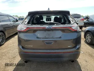 2017 Ford Edge SE with VIN 2FMPK4G91HBB33828, listed as a Copart auction lot 58813755 with 54,248 mi miles and Salvage title. Bid and sale history available at DreamBid. Image 6.