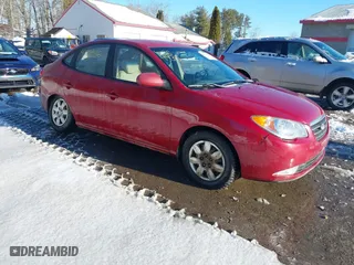 2007 Hyundai Elantra GLS with VIN KMHDU46DX7U218646, listed as a IAAI auction lot 41664436 with 195,724 mi miles. Bid and sale history available at carsss.com. Image 1.